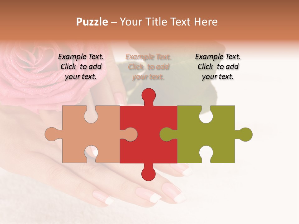 Nail French Freshness PowerPoint Template