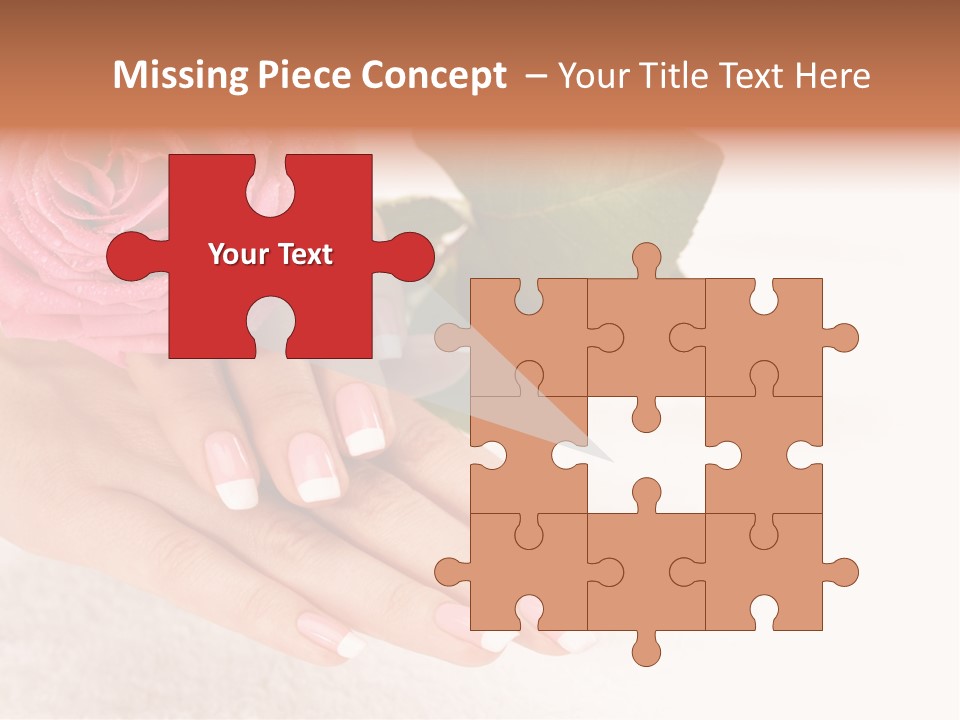 Nail French Freshness PowerPoint Template