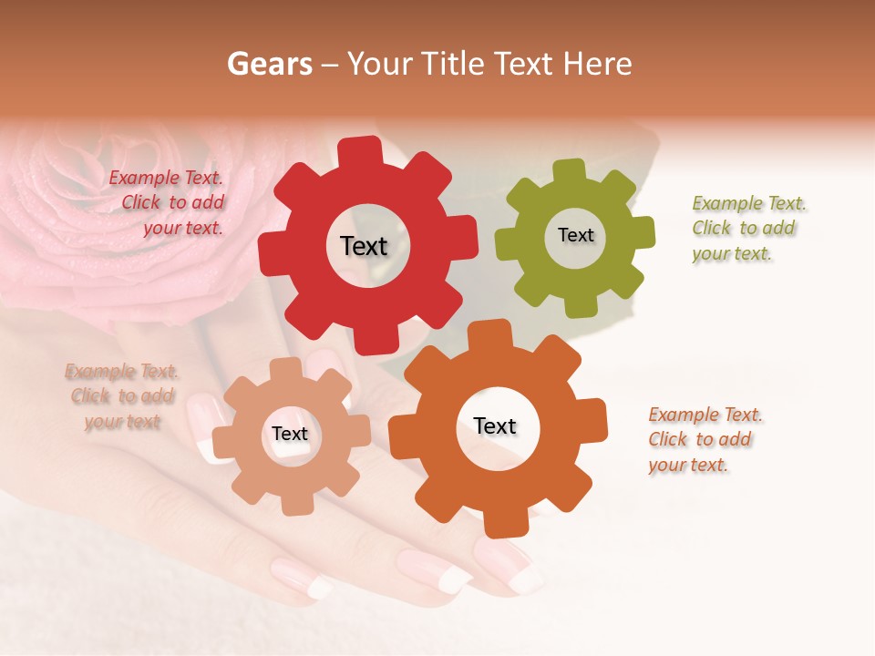 Nail French Freshness PowerPoint Template