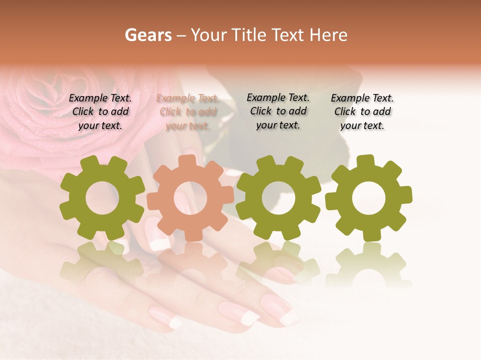 Nail French Freshness PowerPoint Template