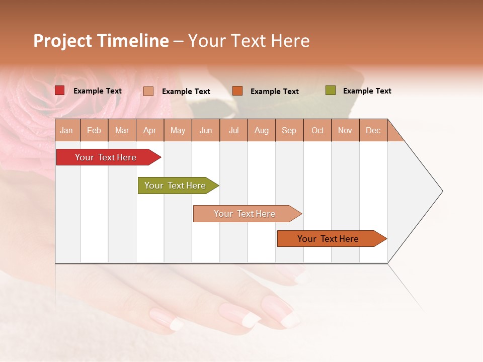 Nail French Freshness PowerPoint Template