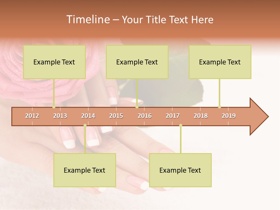 Nail French Freshness PowerPoint Template