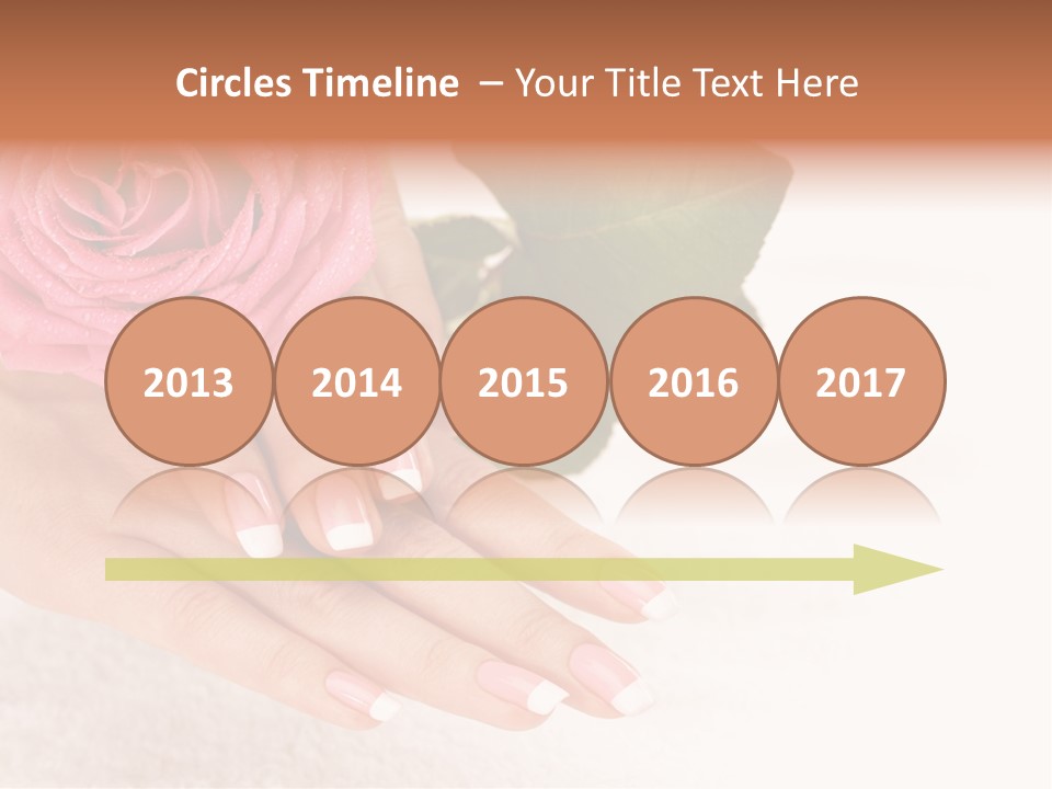 Nail French Freshness PowerPoint Template