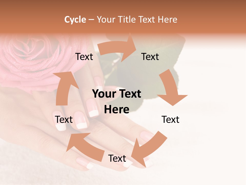 Nail French Freshness PowerPoint Template