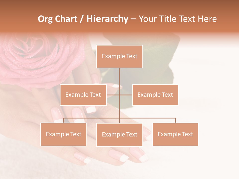 Nail French Freshness PowerPoint Template
