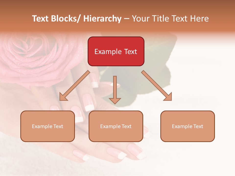 Nail French Freshness PowerPoint Template