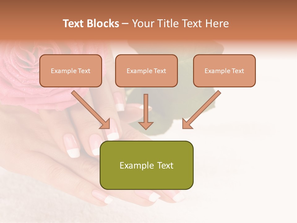 Nail French Freshness PowerPoint Template