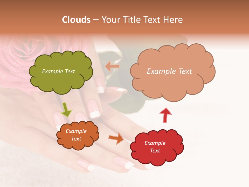 Nail French Freshness PowerPoint Template