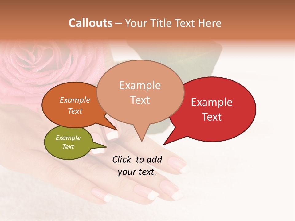 Nail French Freshness PowerPoint Template