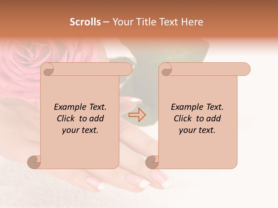 Nail French Freshness PowerPoint Template
