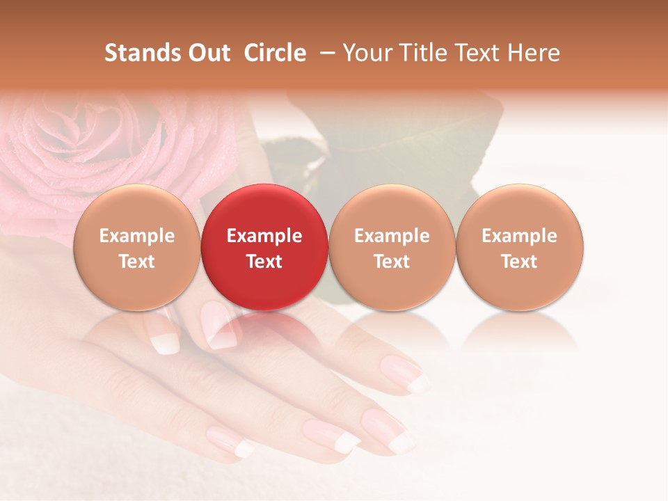 Nail French Freshness PowerPoint Template