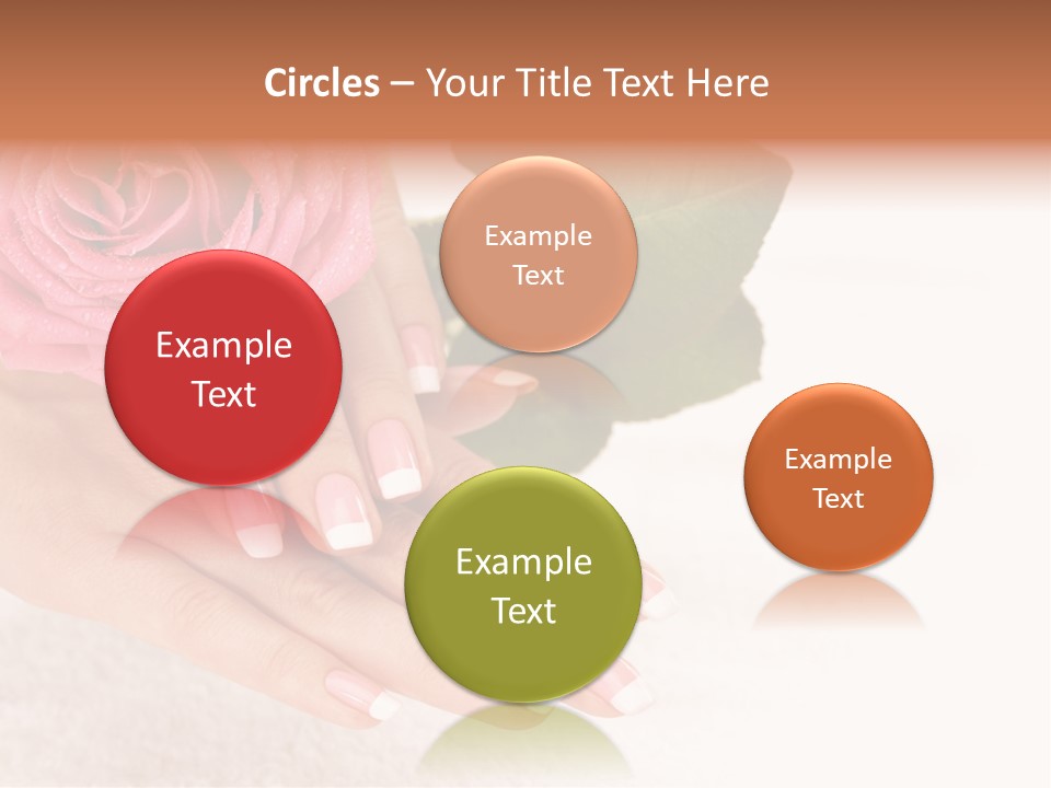 Nail French Freshness PowerPoint Template