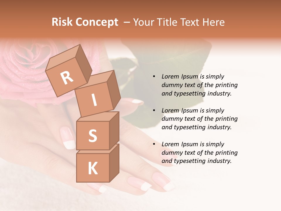 Nail French Freshness PowerPoint Template