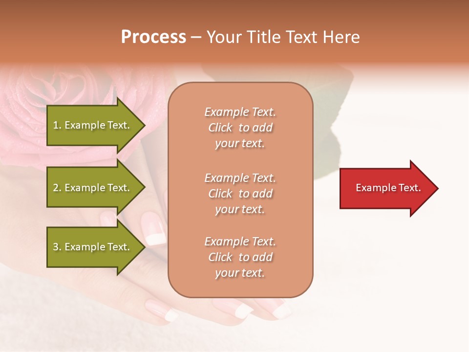 Nail French Freshness PowerPoint Template
