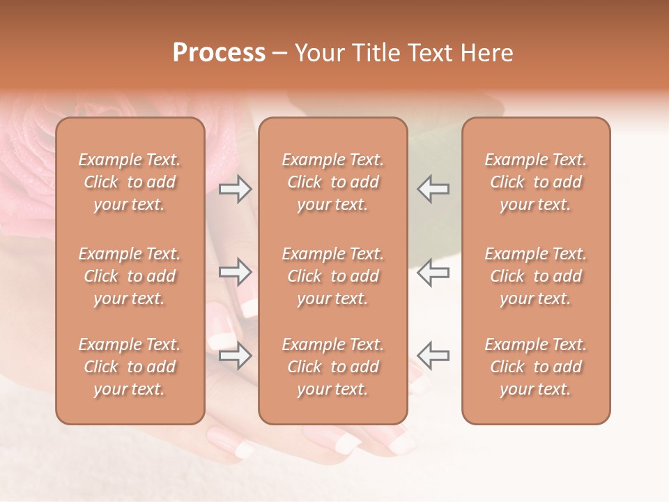 Nail French Freshness PowerPoint Template