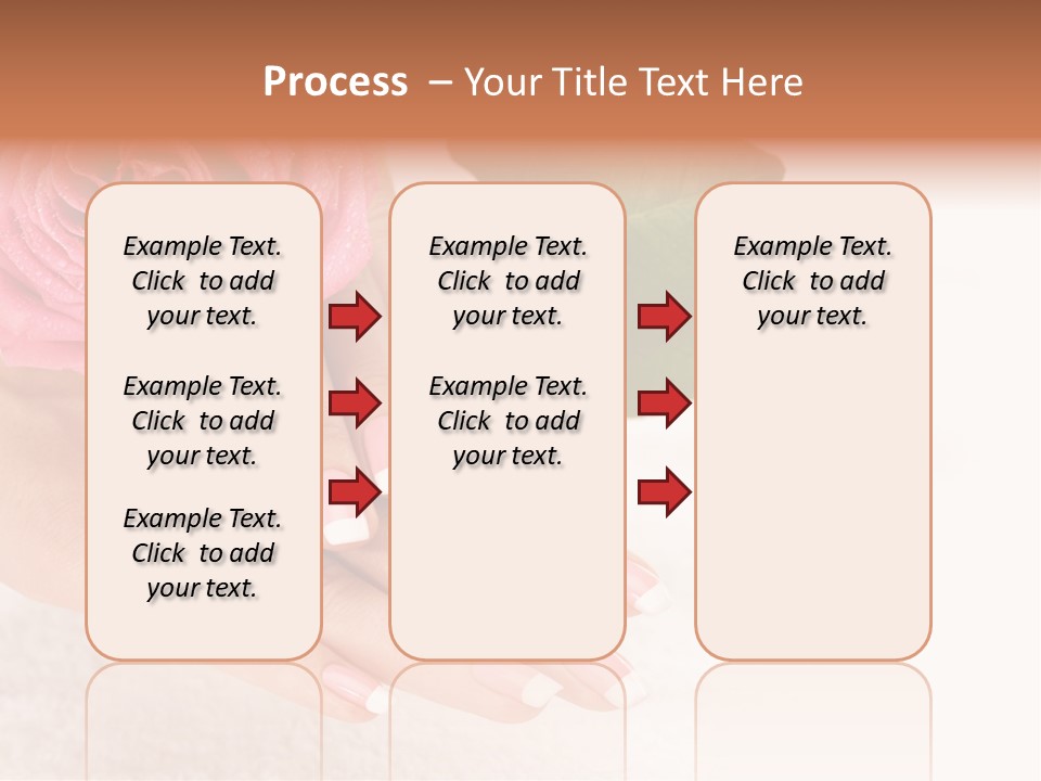 Nail French Freshness PowerPoint Template