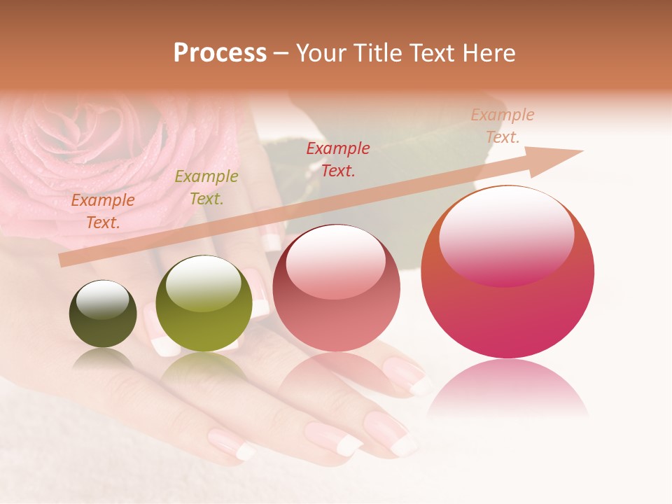 Nail French Freshness PowerPoint Template