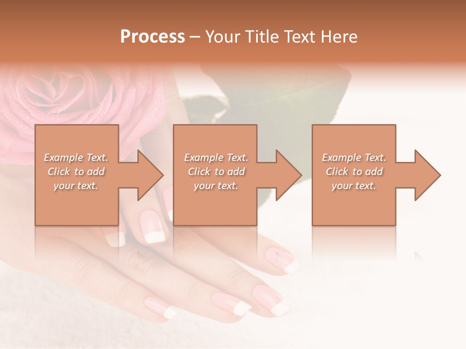 Nail French Freshness PowerPoint Template