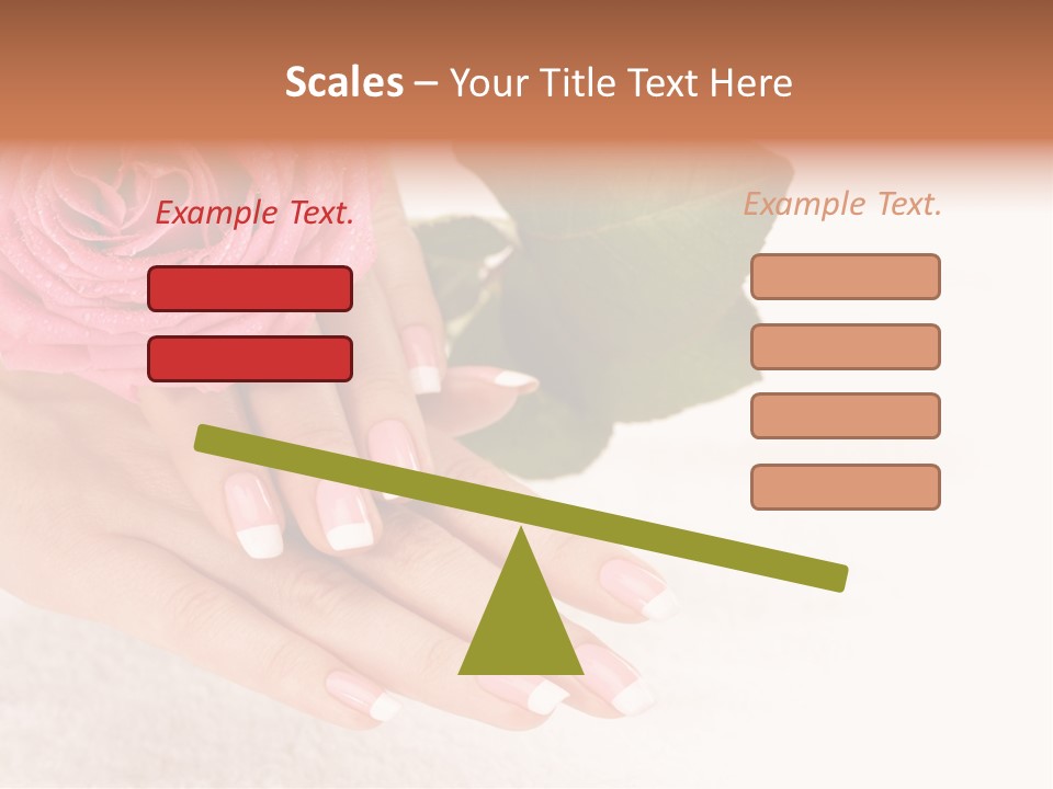 Nail French Freshness PowerPoint Template