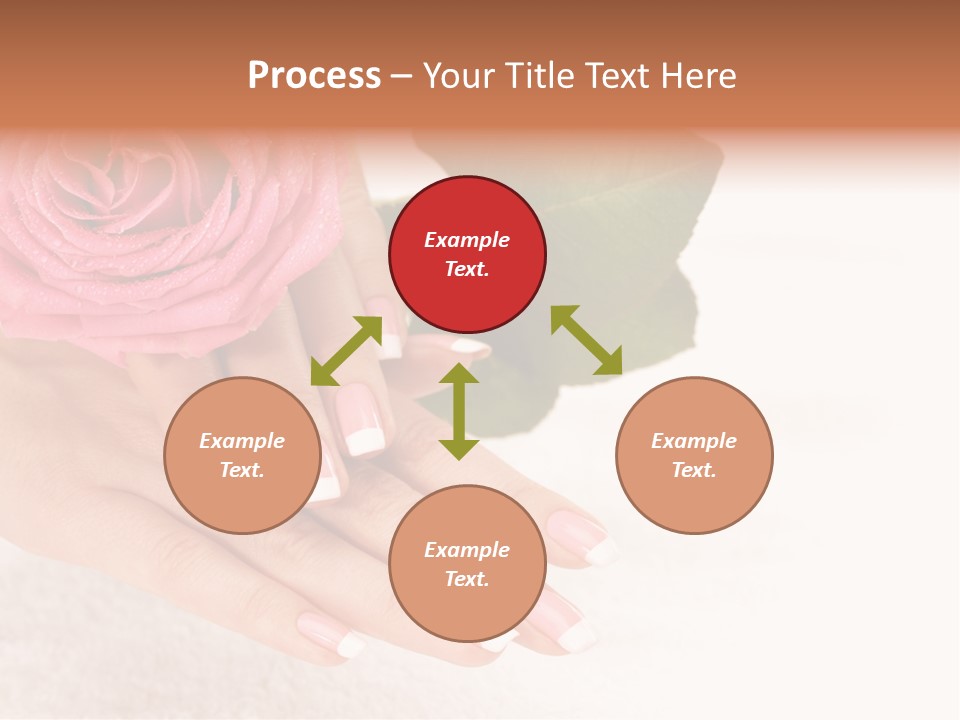 Nail French Freshness PowerPoint Template