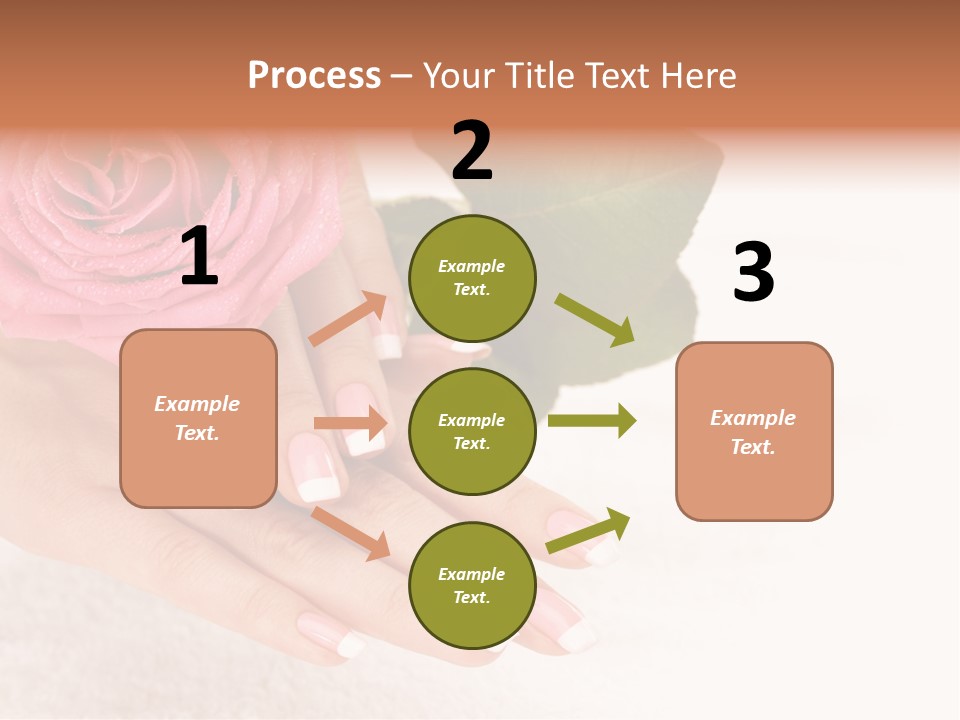 Nail French Freshness PowerPoint Template