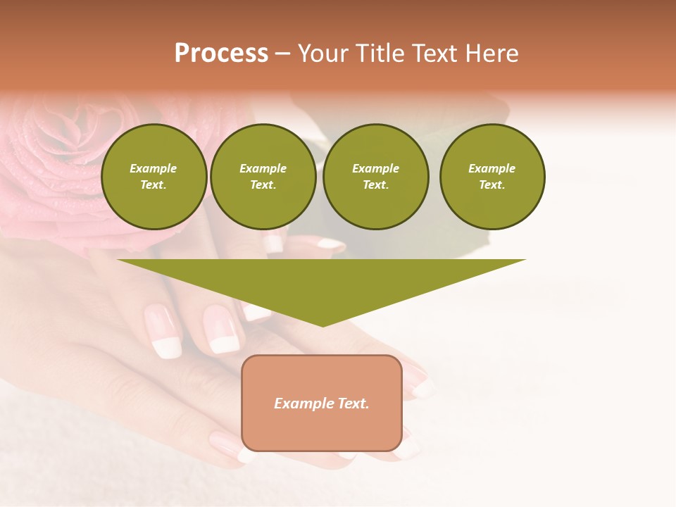 Nail French Freshness PowerPoint Template