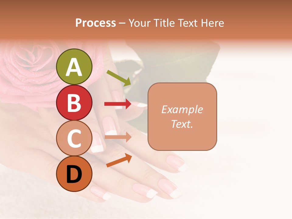 Nail French Freshness PowerPoint Template