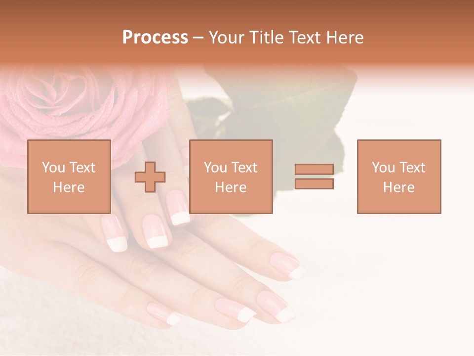Nail French Freshness PowerPoint Template