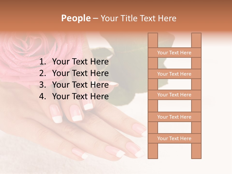 Nail French Freshness PowerPoint Template