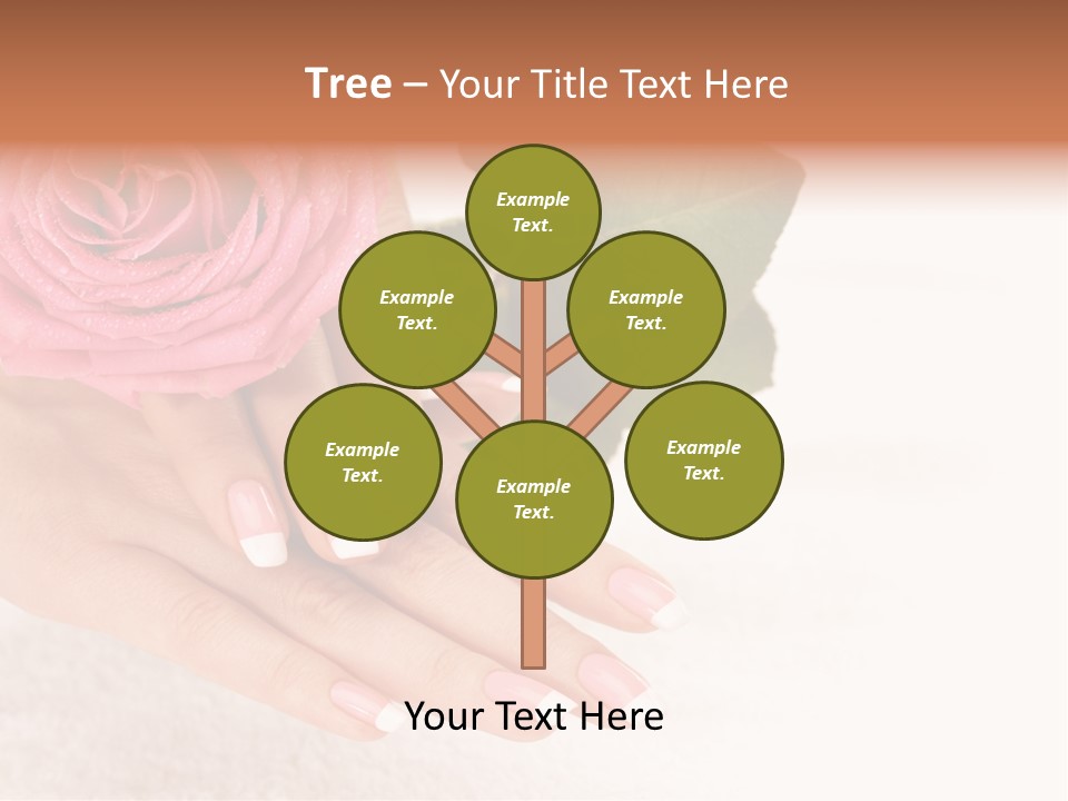 Nail French Freshness PowerPoint Template