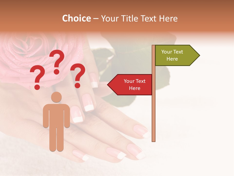 Nail French Freshness PowerPoint Template