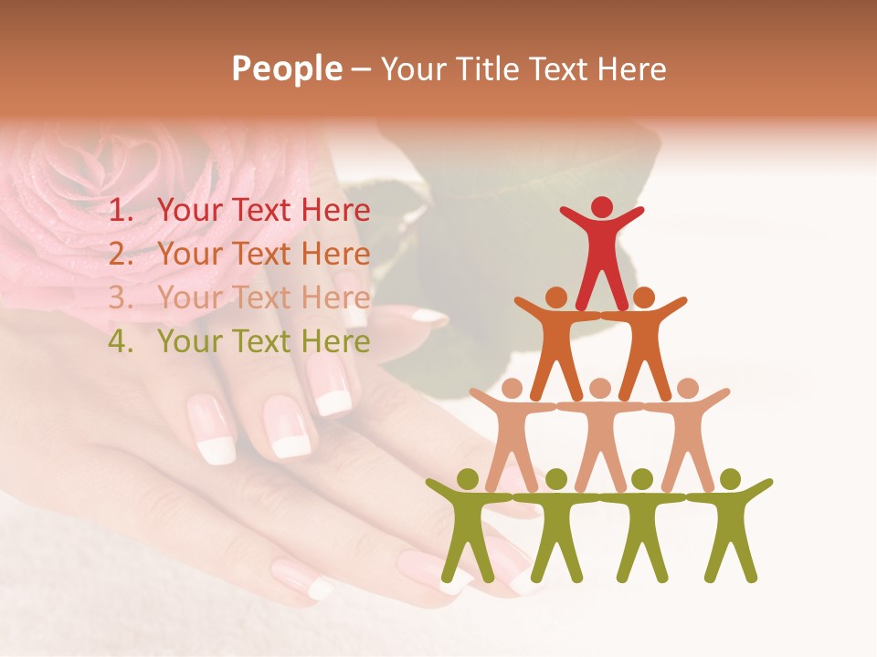 Nail French Freshness PowerPoint Template