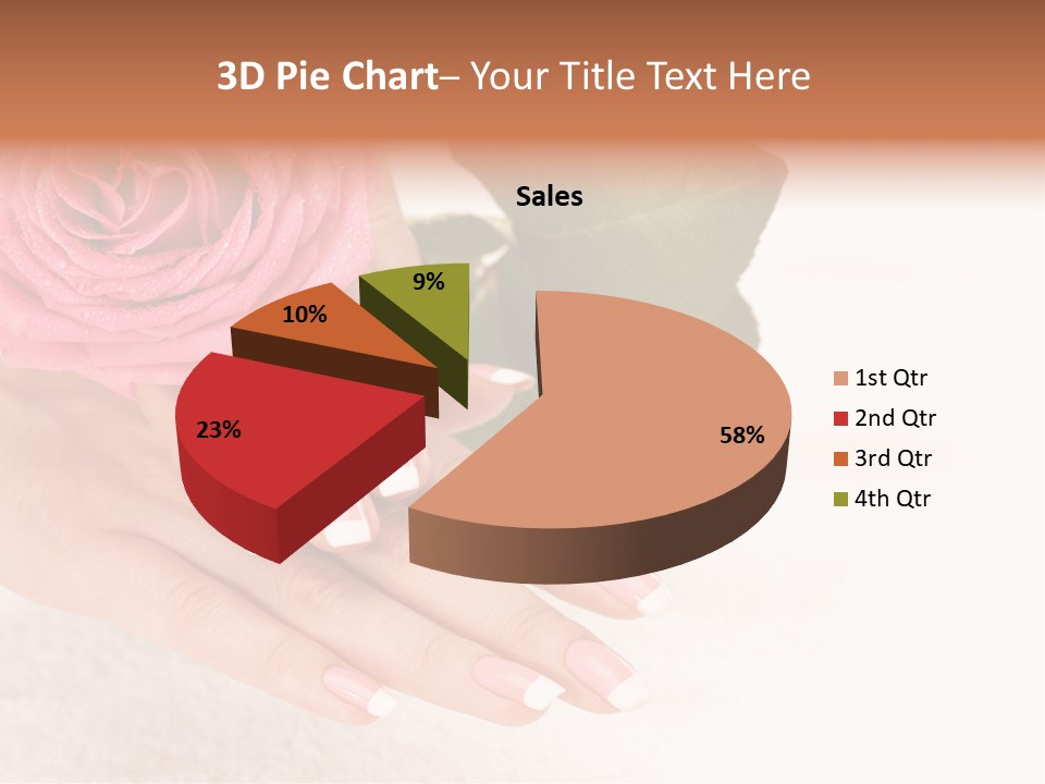 Nail French Freshness PowerPoint Template