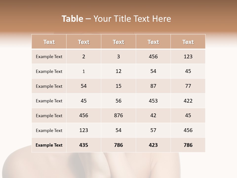 Skin Romantic Spa PowerPoint Template