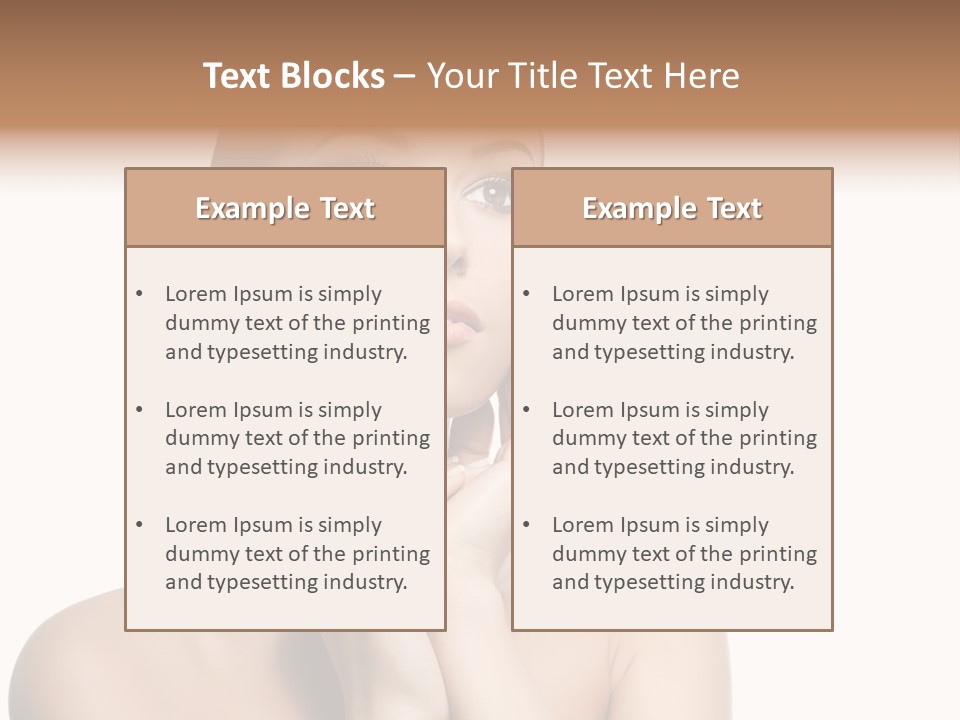 Skin Romantic Spa PowerPoint Template