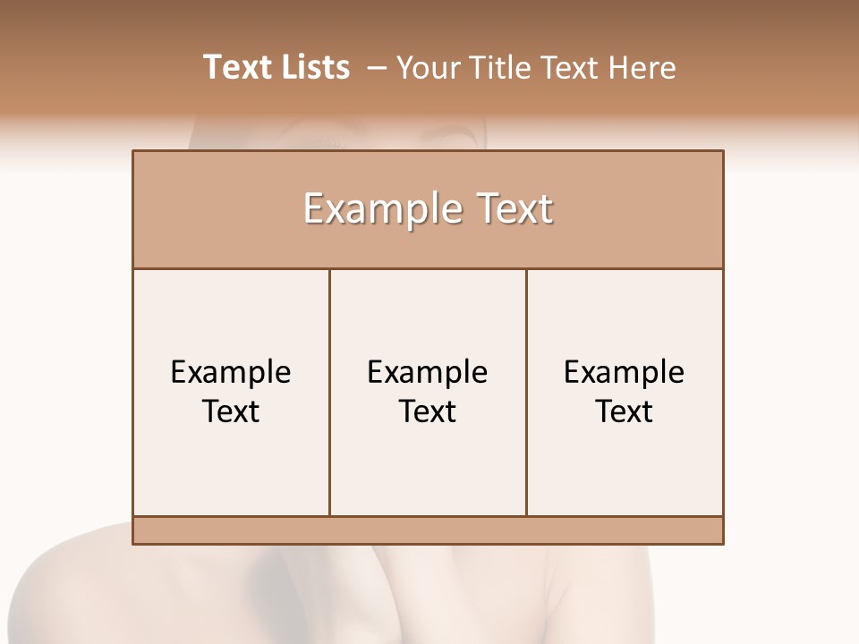 Skin Romantic Spa PowerPoint Template