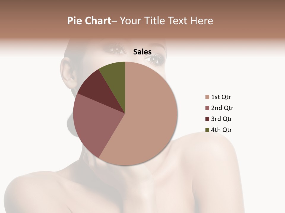 Face Make Up Person PowerPoint Template