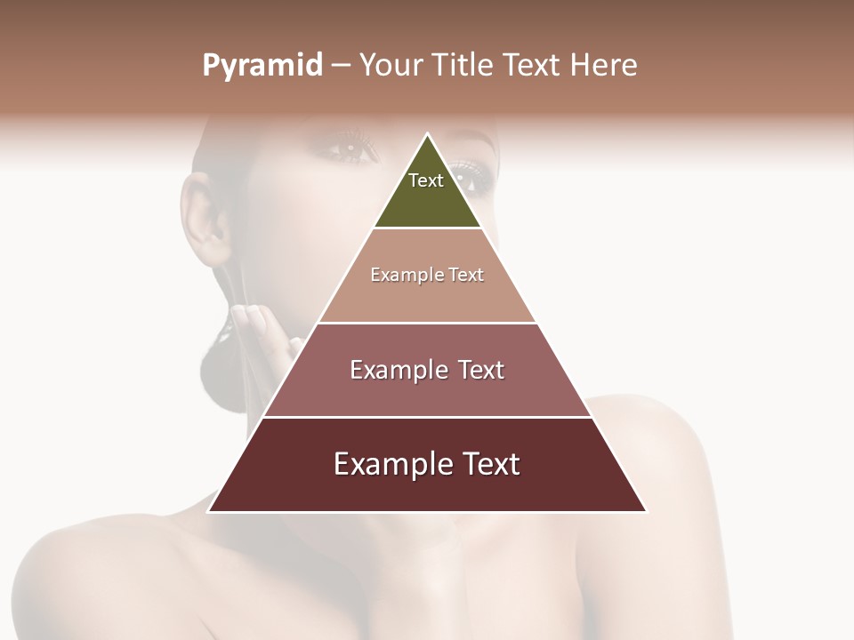 Face Make Up Person PowerPoint Template