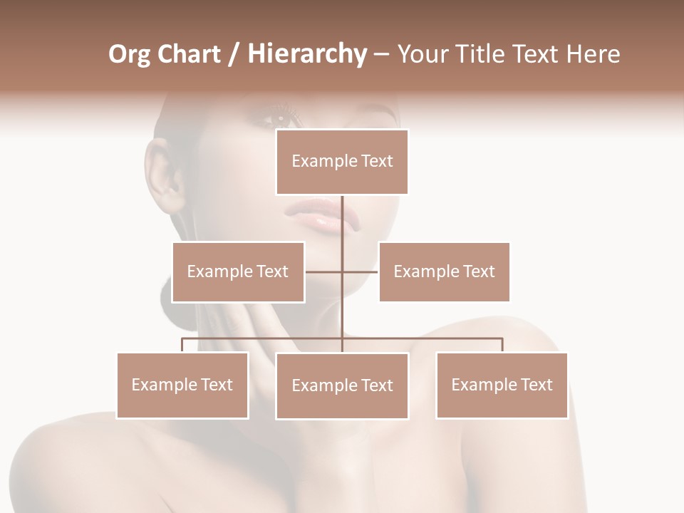 Face Make Up Person PowerPoint Template