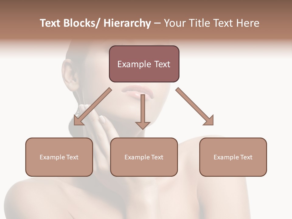 Face Make Up Person PowerPoint Template