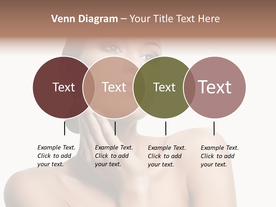 Face Make Up Person PowerPoint Template