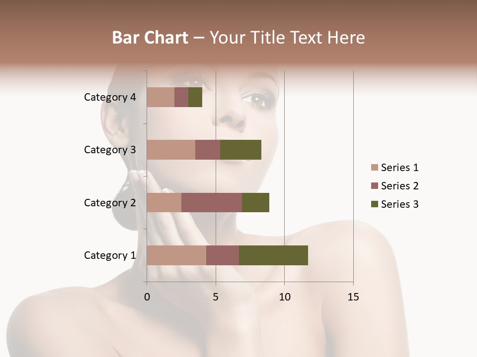 Face Make Up Person PowerPoint Template