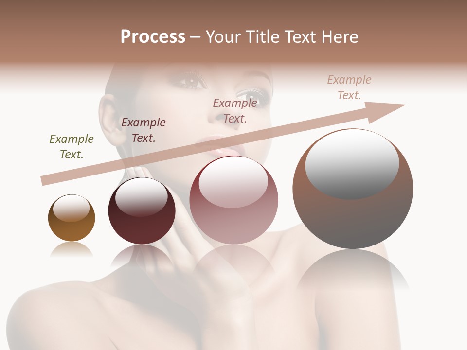 Face Make Up Person PowerPoint Template