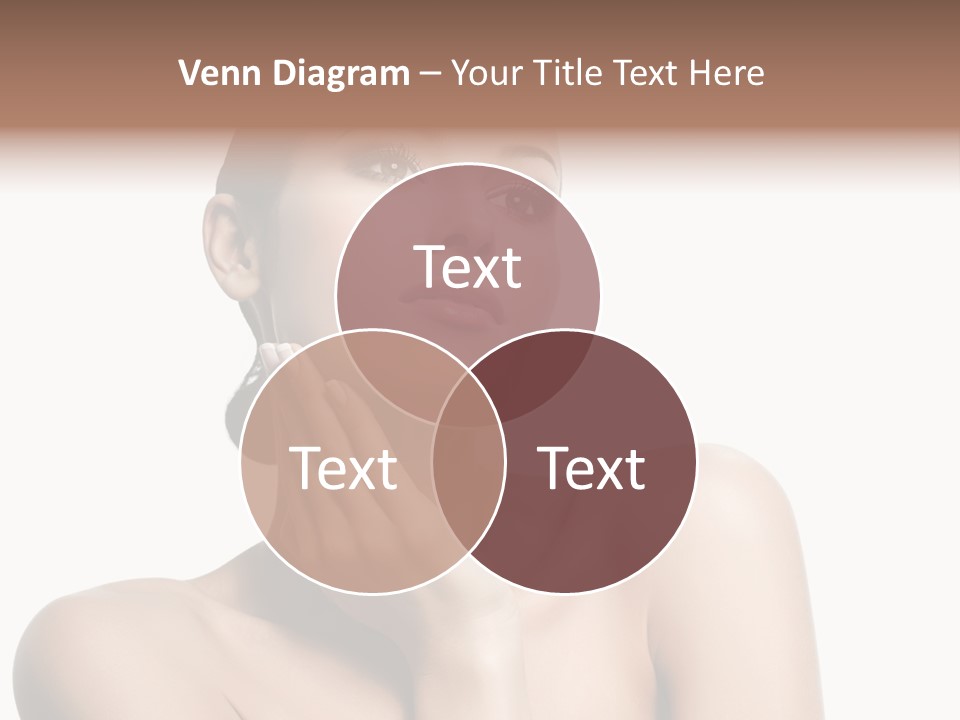 Face Make Up Person PowerPoint Template