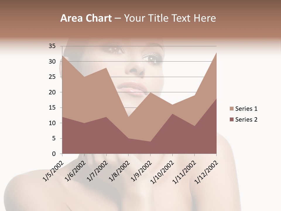 Face Make Up Person PowerPoint Template