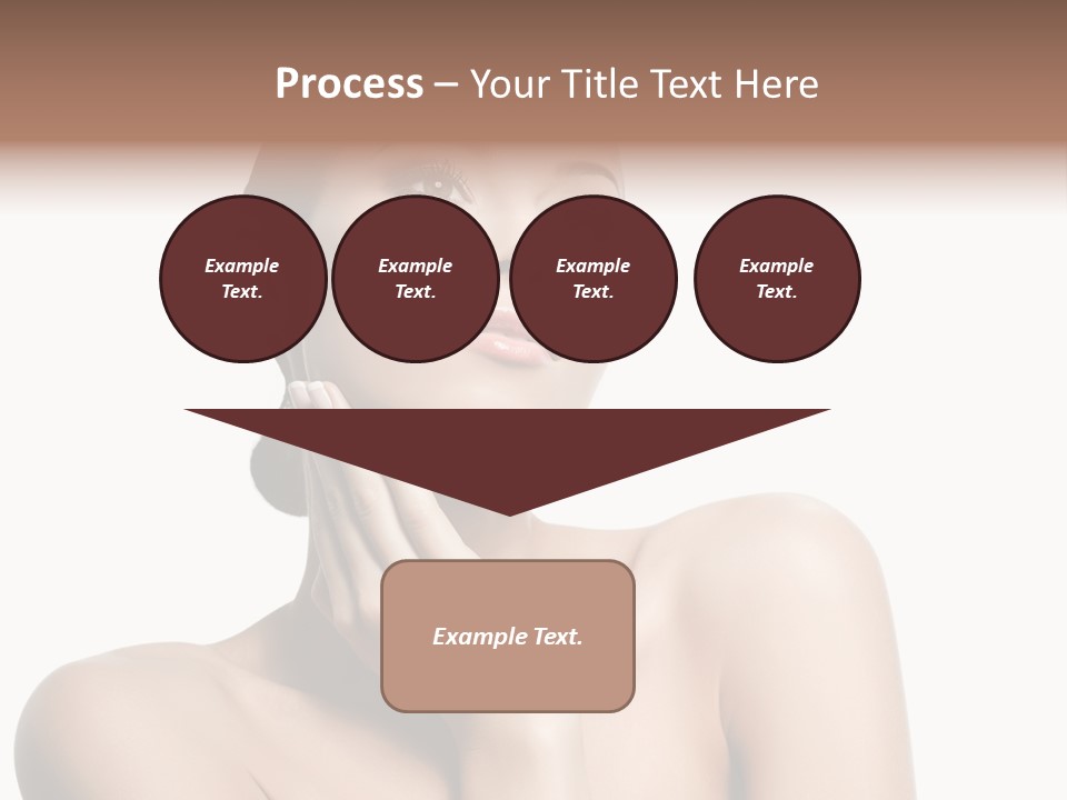 Face Make Up Person PowerPoint Template