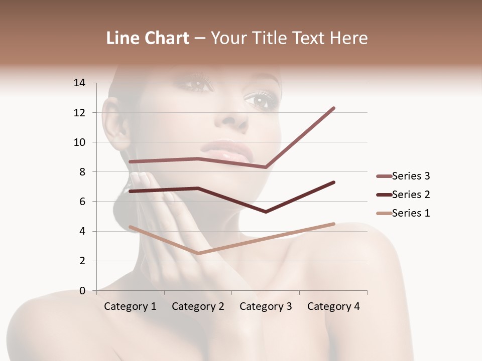 Face Make Up Person PowerPoint Template