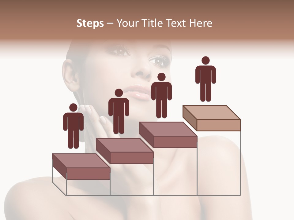 Face Make Up Person PowerPoint Template