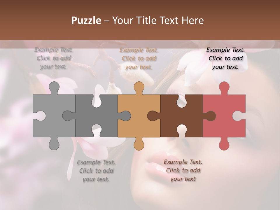 Portrait Love Clean PowerPoint Template