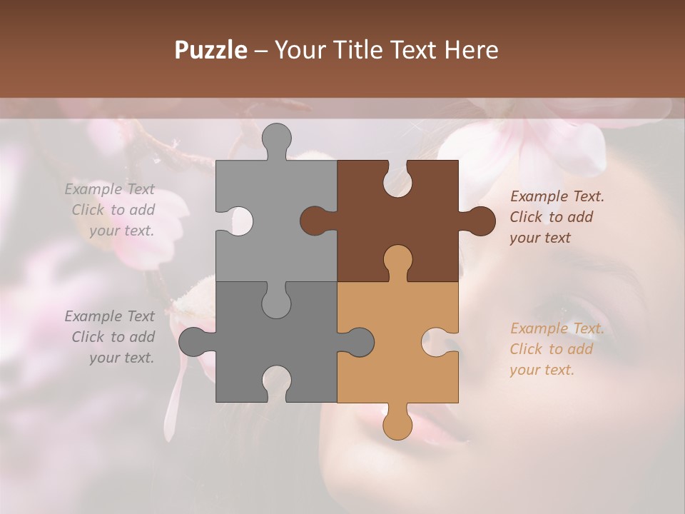 Portrait Love Clean PowerPoint Template